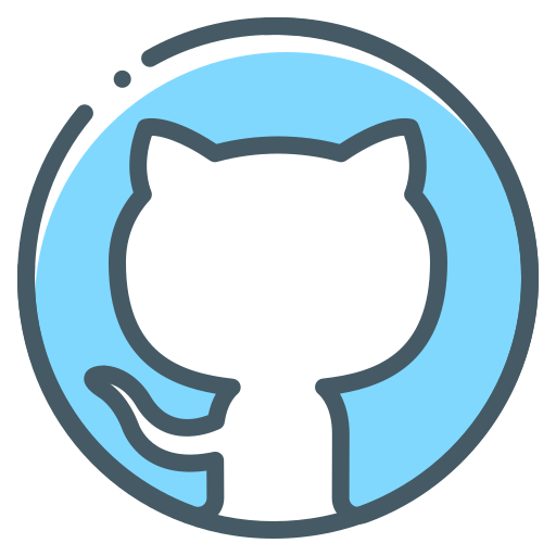 Logo de GitHub, que es un gato